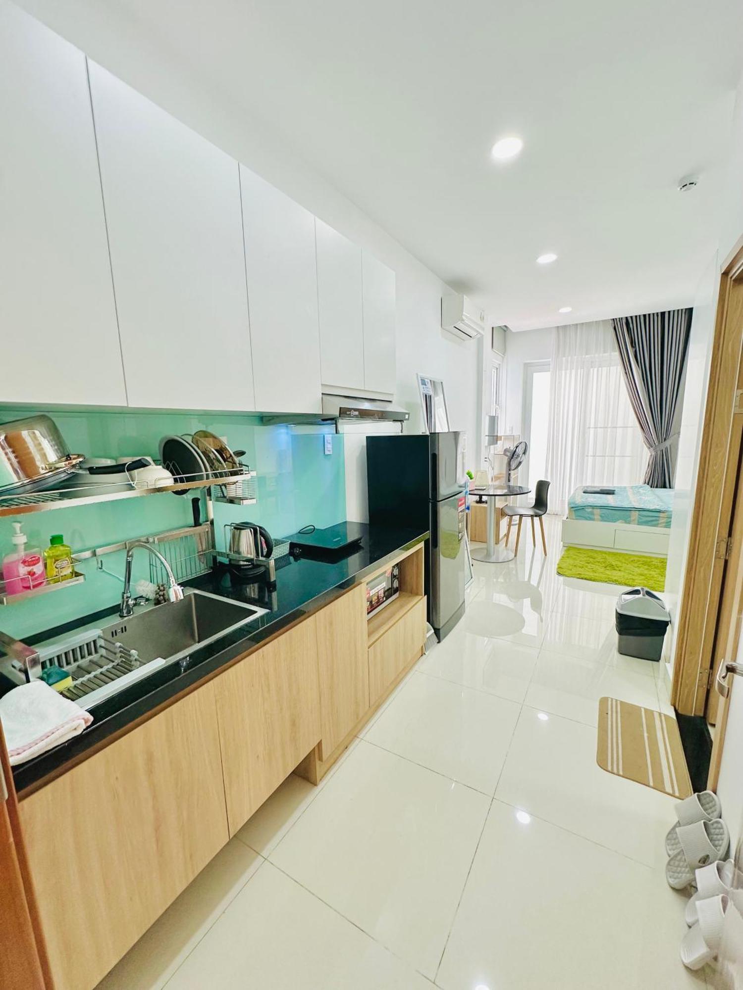 شقة Quiet Perfect Located 1Br With Desk 504 مدينة هوشي منه المظهر الخارجي الصورة